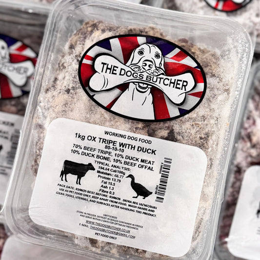 The Dogs Butcher Ox Tripe With Duck