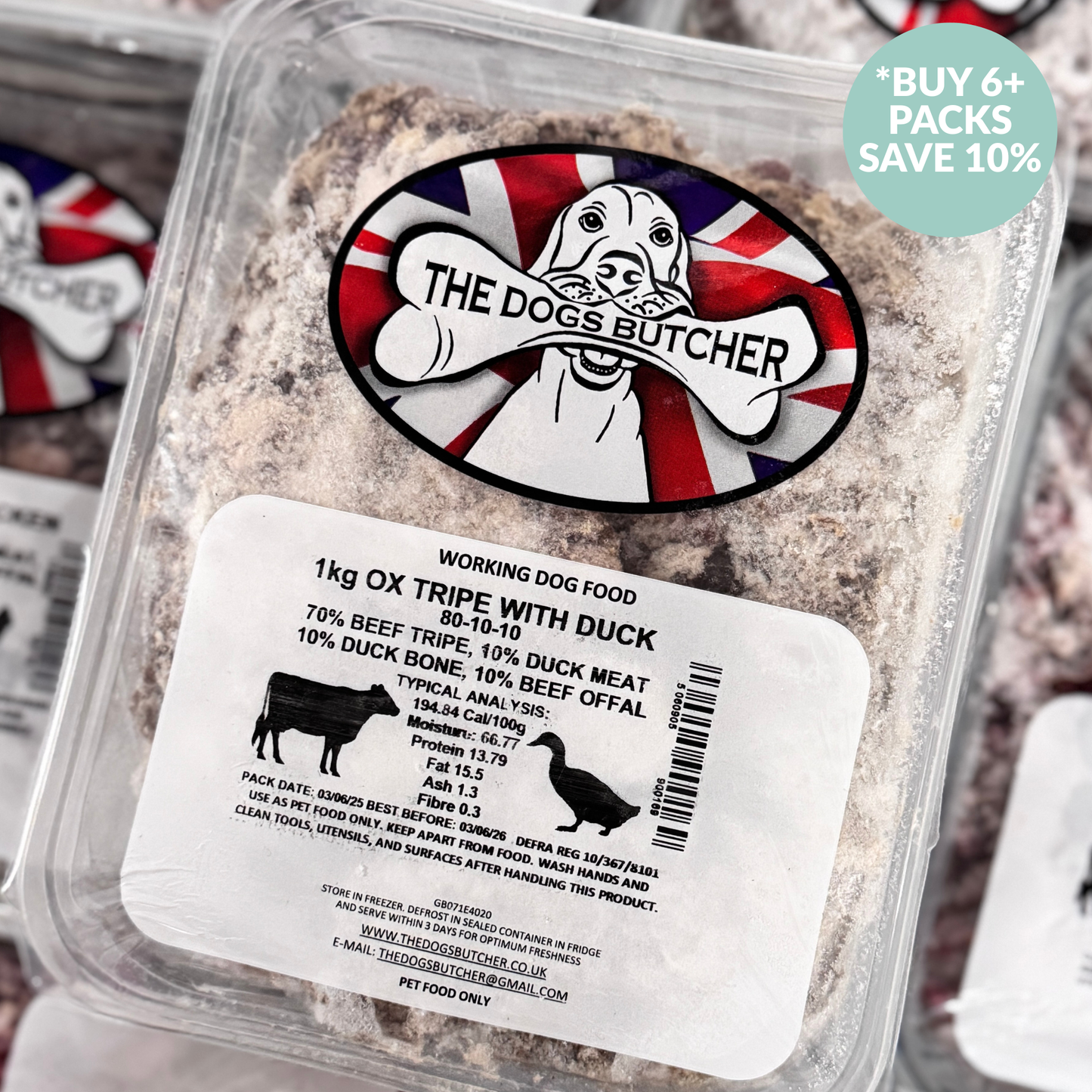 The Dogs Butcher Ox Tripe With Duck