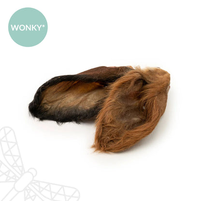 WONKY Buffalo Ears with Fur (10 pieces)
