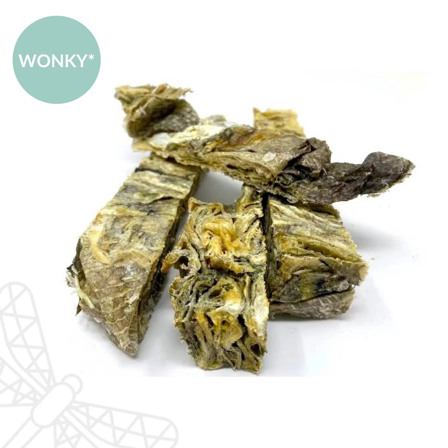 Wonky Fish Jerky Bars (500g)