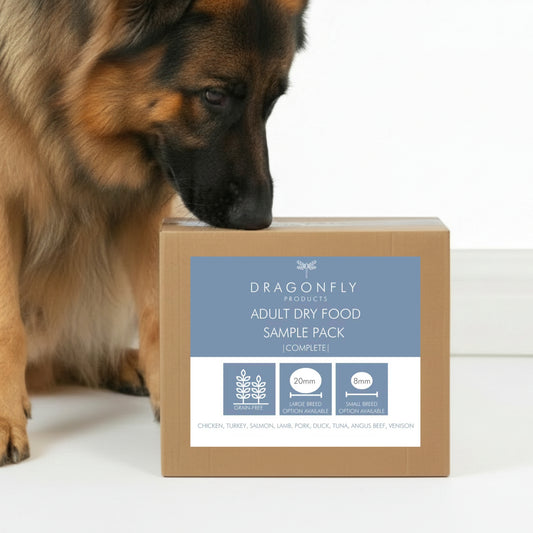 Freshly Prepared Adult Dry Food Sample Pack (9 Flavours x 100g)