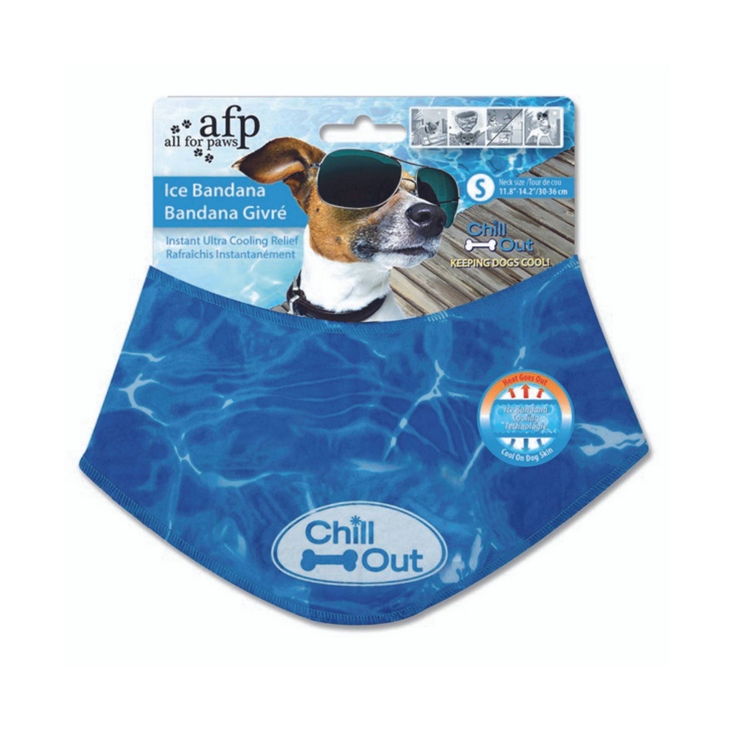 Cooling bandana for dogs