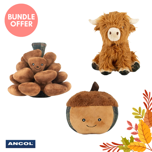 Ancol Heritage Toy Bundle (Fergus, Annie and Peter!)
