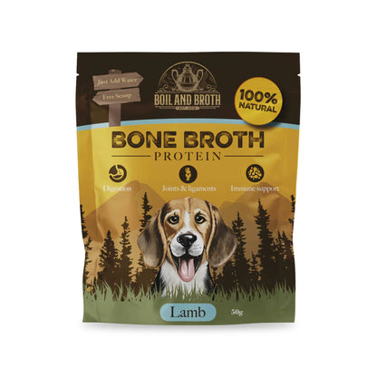 lamb bone broth pouch