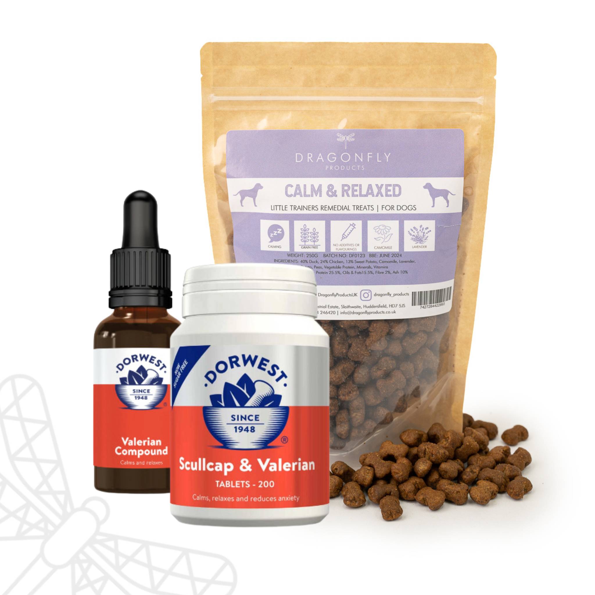 Calming Bundle for Anxious Dogs Dragonfly Products