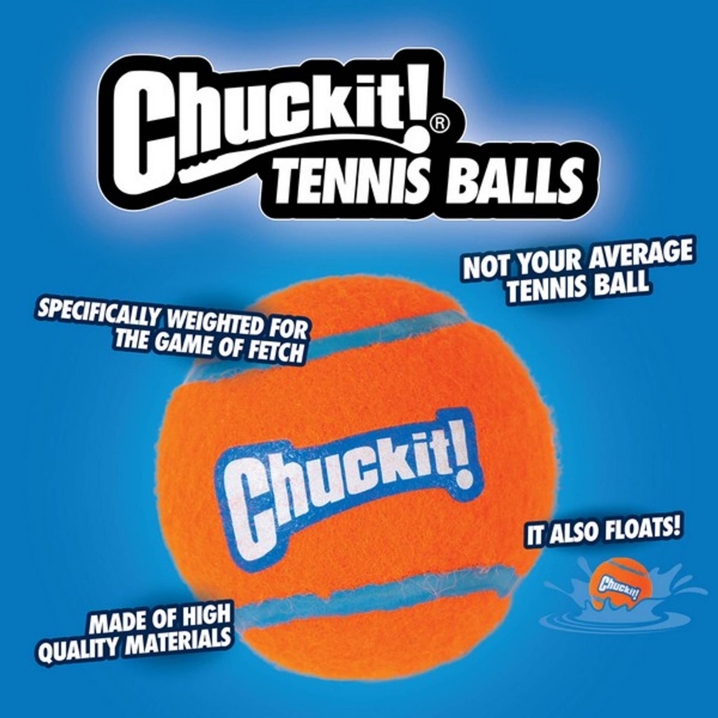 Chuckit! tennis ball description