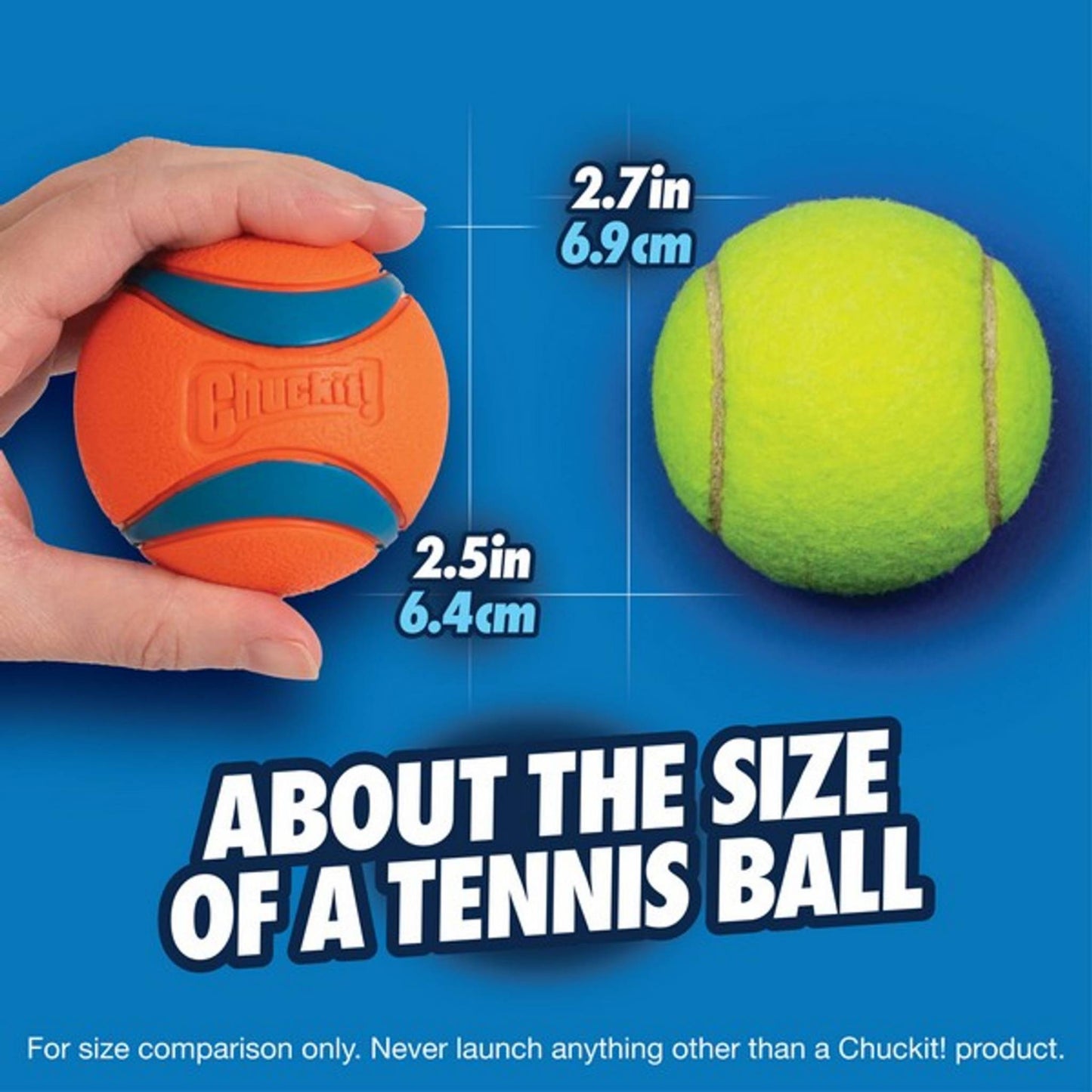 Chuckit ultra ball medium size