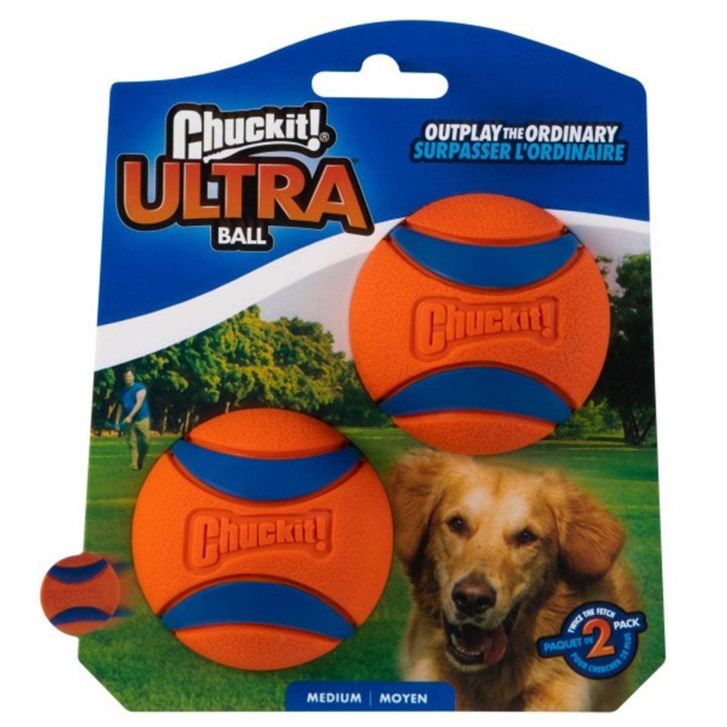 Chuckit ultra ball medium 2 pack