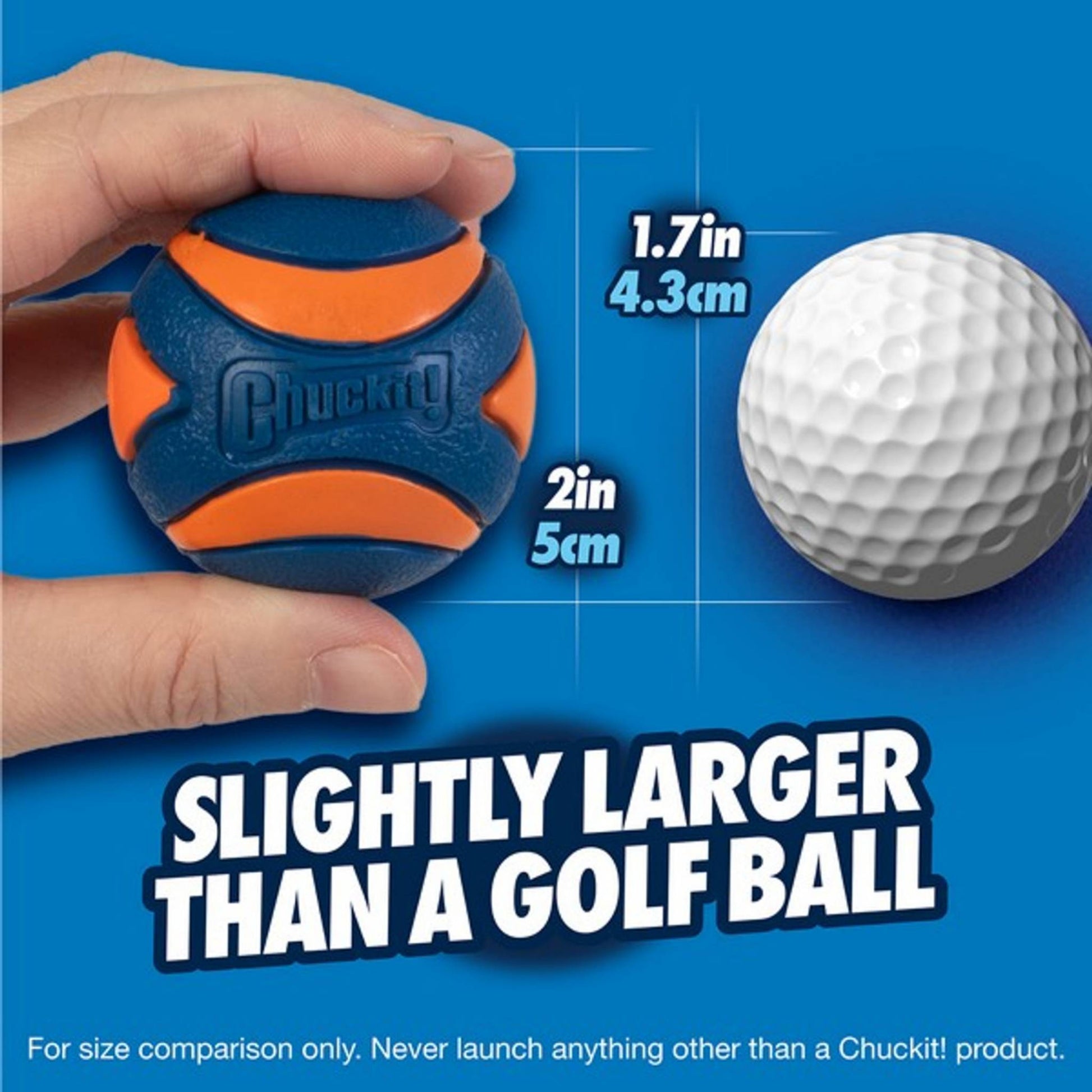 Chuckit! ultra squeaker ball small size