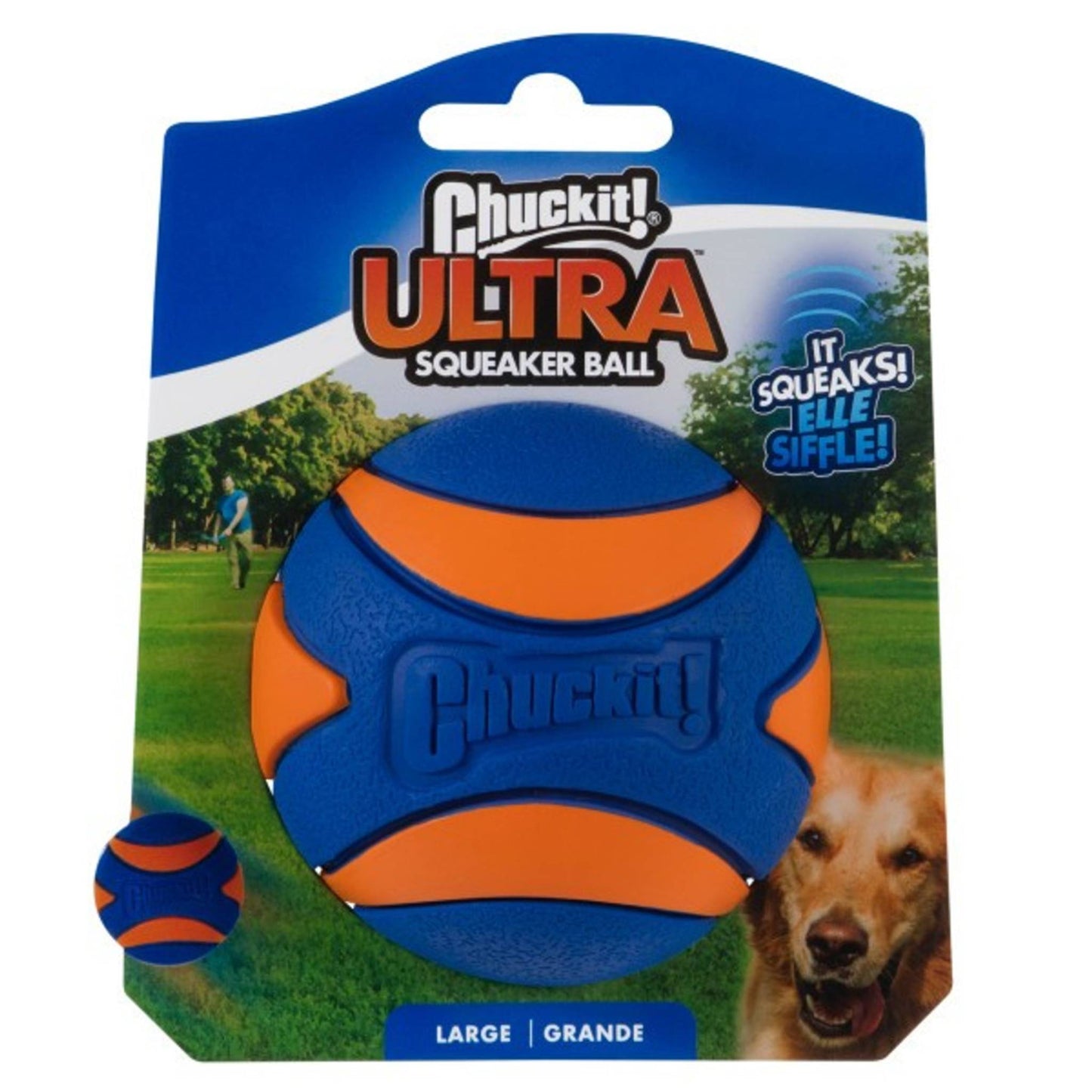 Chuckit! ultra squeaker ball large