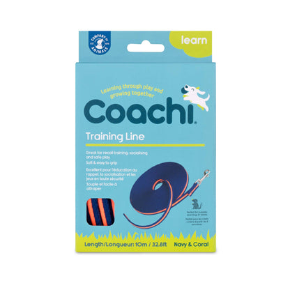Coachi training aid long line for dogs
