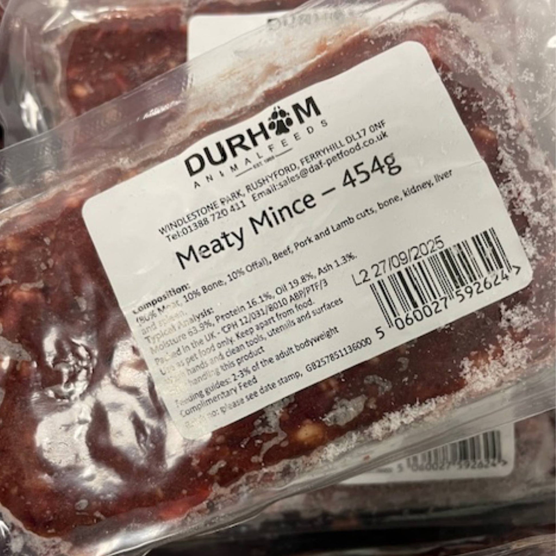 DAF Meaty Mince pack