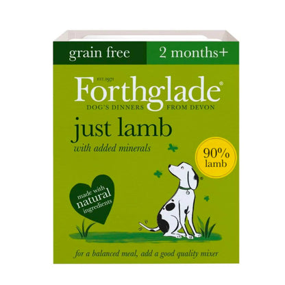 Forthglade Just Lamb wet food for dogs