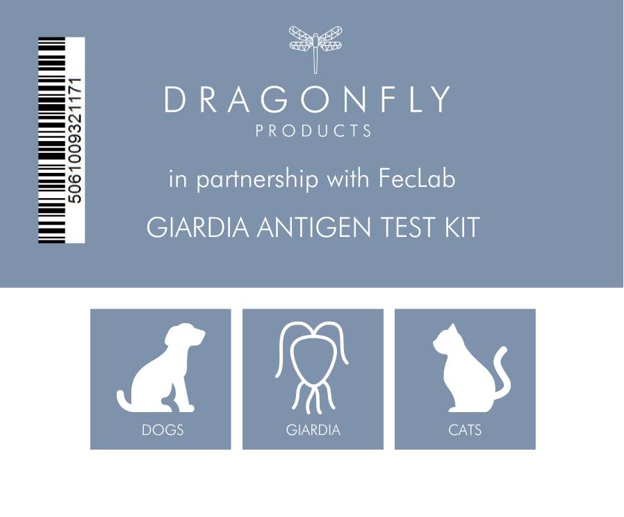 Feclab Giardia Antigen Test Kits for Dogs Dragonfly Products