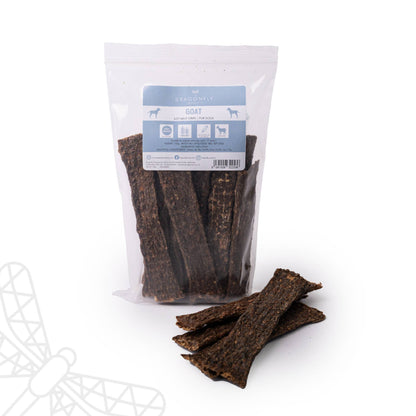 Goat 100% meat strips dog chew