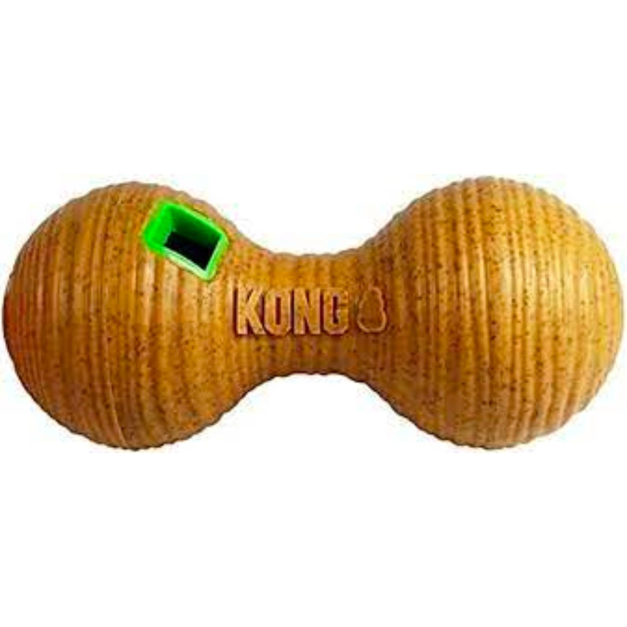 KONG Bamboo Dumbbell Treat Dispenser Dragonfly Products