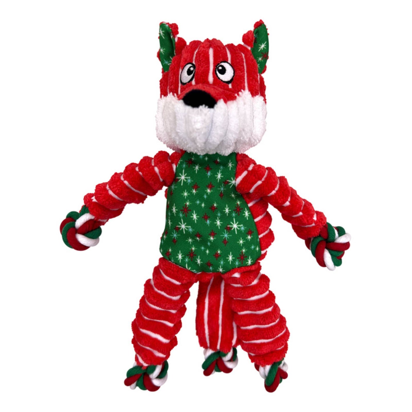 KONG CHRISTMAS FOX DOG TOY