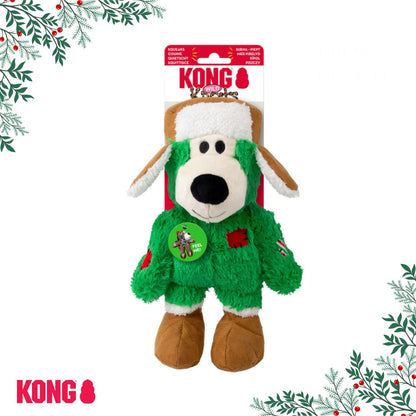 KONG Christmas Holiday Wild Knots Bear
