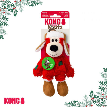 KONG Christmas Holiday Wild Knots Bear