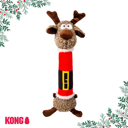 KONG Holiday Shakers Luvs Reindeers