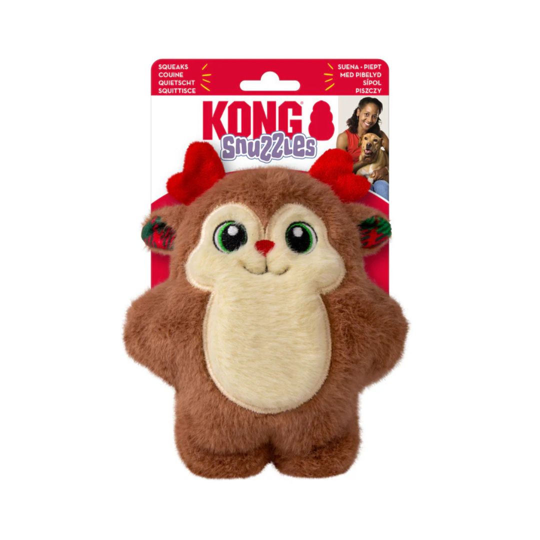 KONG Holiday Snuzzles Reindeer