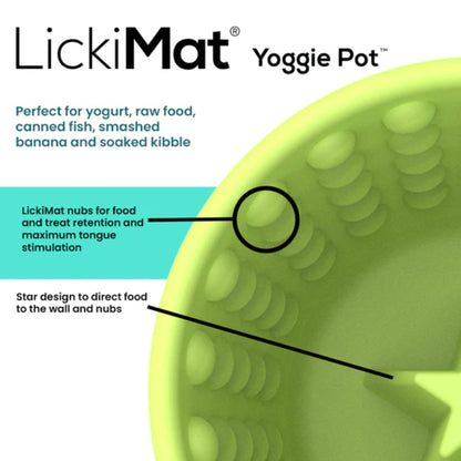 lickimat yoggie pot for dogs benefits