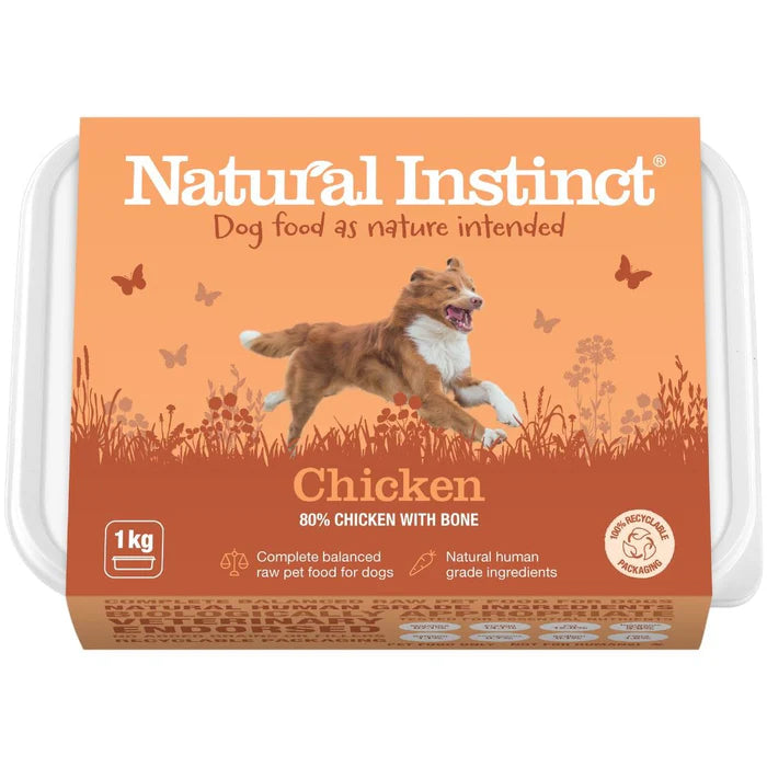 Natural Instinct Working Dog Chicken Complete Mince