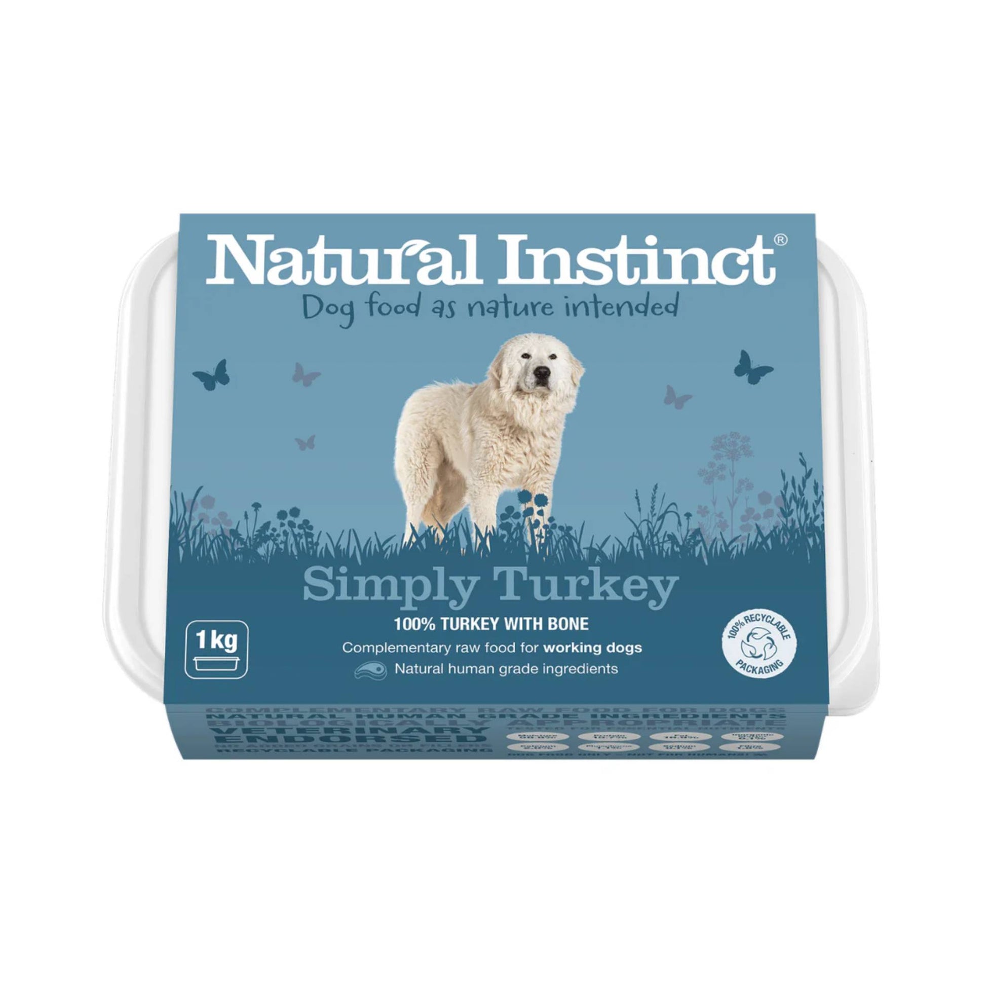 natural instinct simply turkey mince