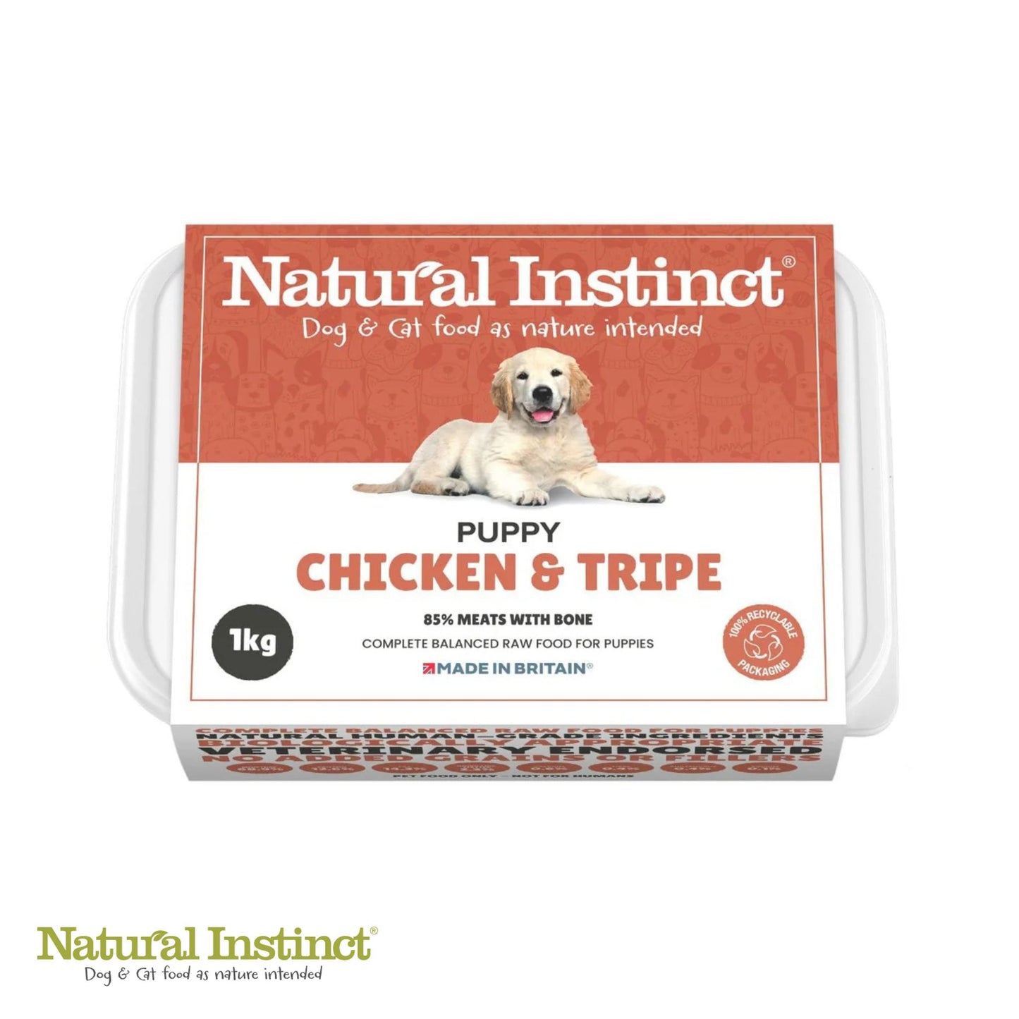 Natural Instinct Puppy Chicken & Tripe Complete Mince