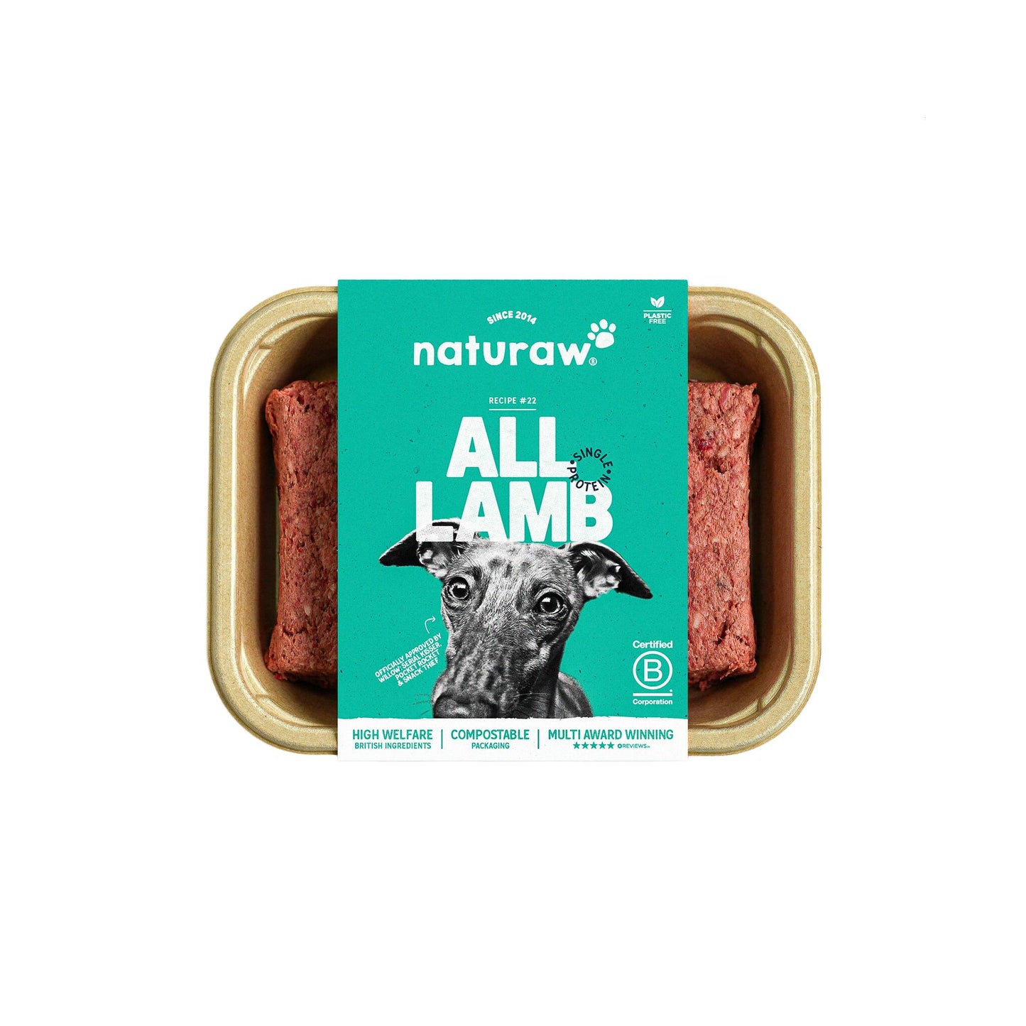 Naturaw All Lamb Raw Dog Food