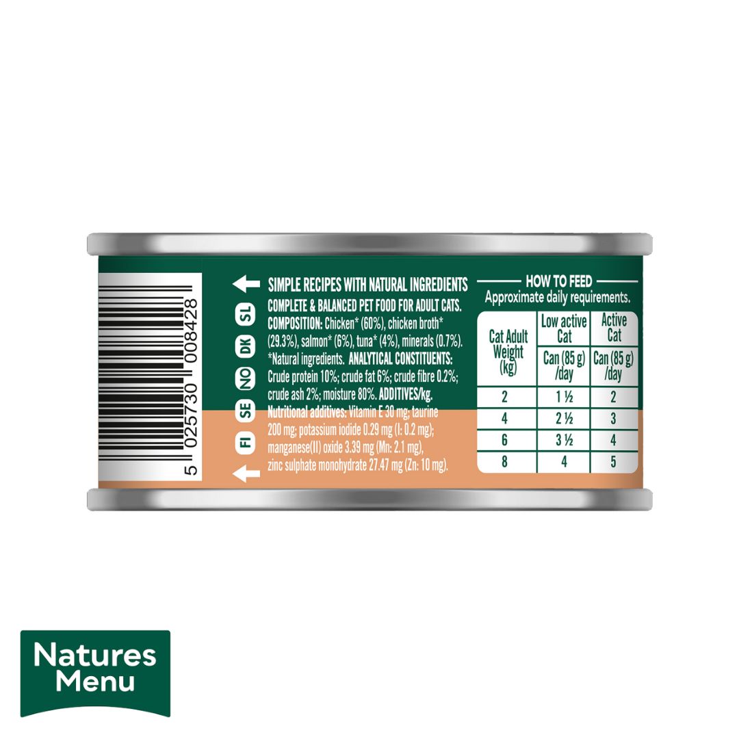 Natures Menu Chicken with Salmon & Tuna