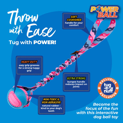 Tug-E-Nuff PowerBall Bungee Tug