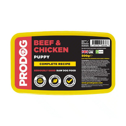 ProDog Raw Puppy Beef & Chicken Complete