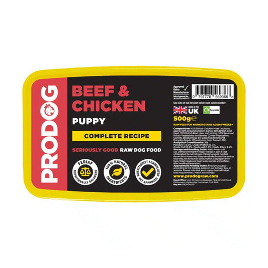 ProDog Raw Puppy Beef & Chicken Complete
