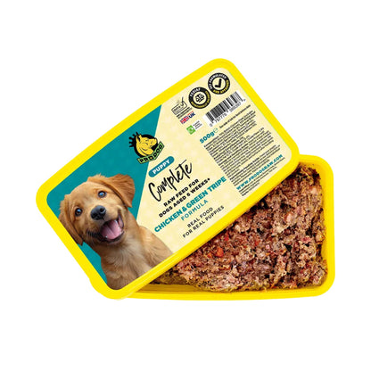 Prodog Raw Puppy Chicken & Tripe raw dog food tub