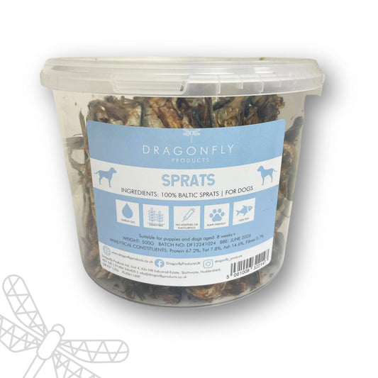 BULK BUY Sprats Tub 500g