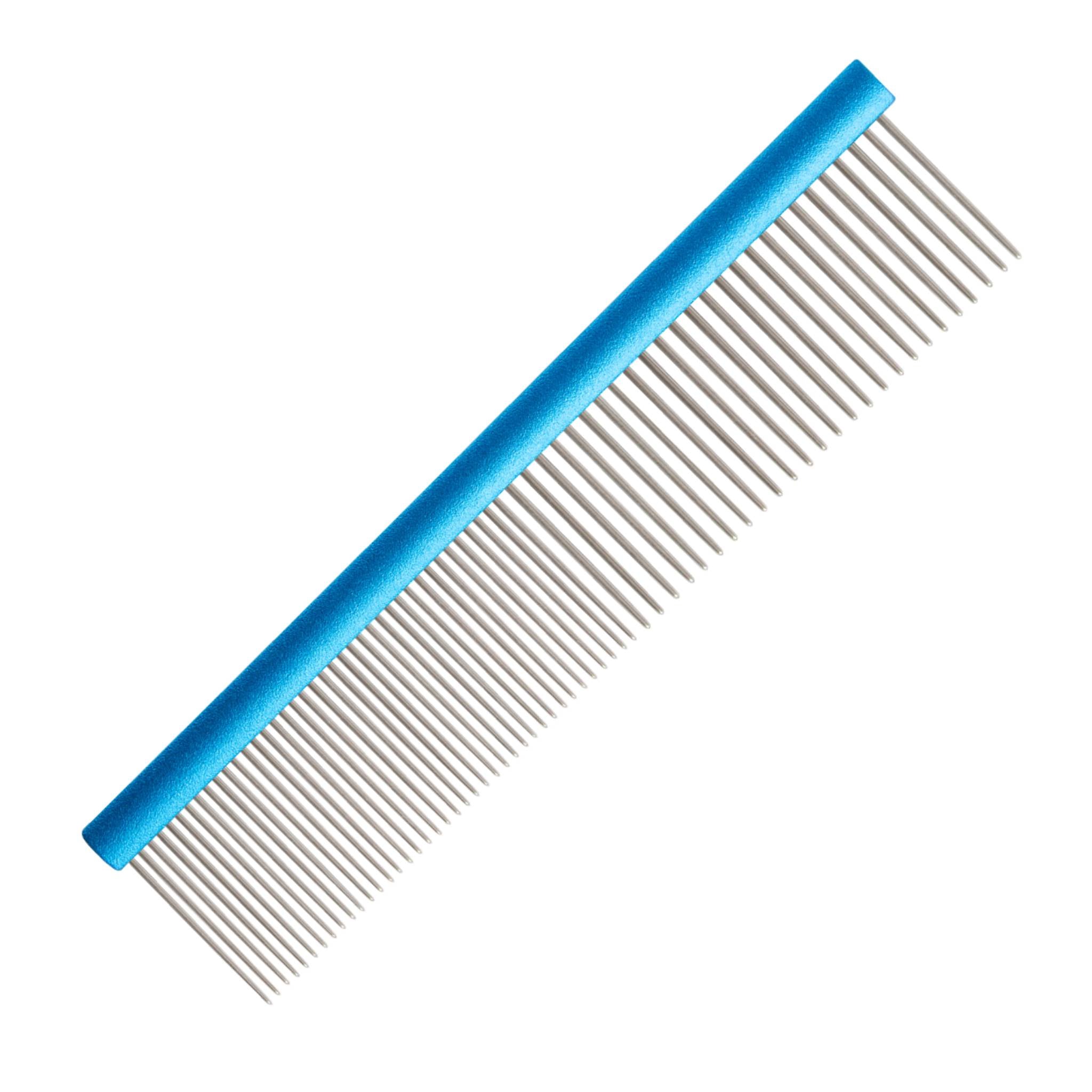 Wide tooth deals metal dog comb