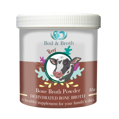 Boil and Broth Beef Bone Broth Powder