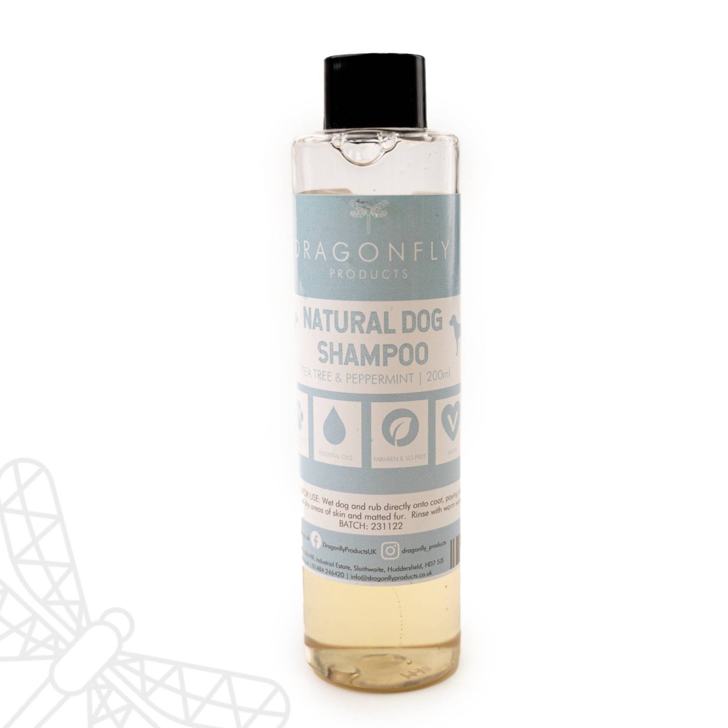 Natural shampoo for dogs