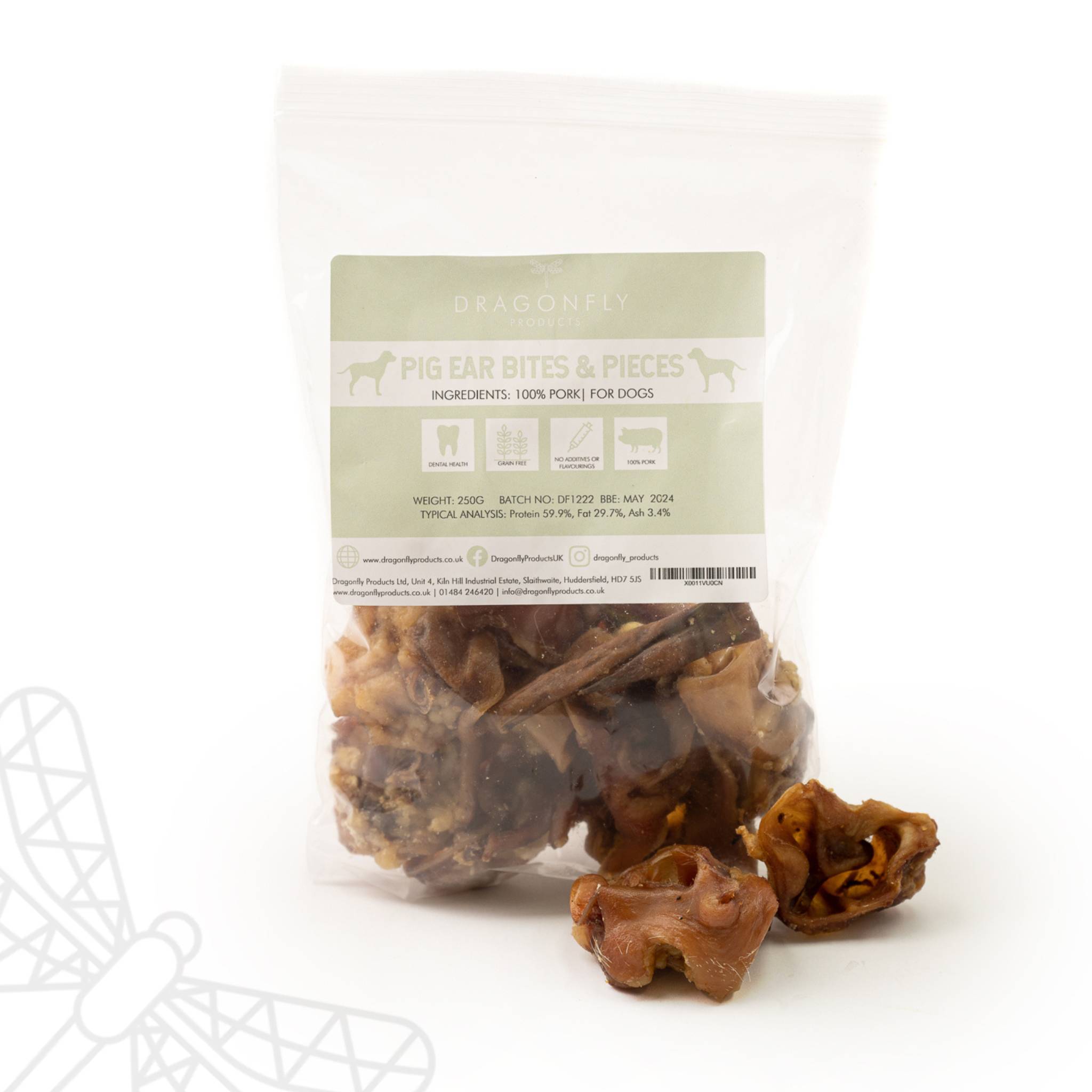 Inner Pig Ears for Dogs | Dragonfly Products