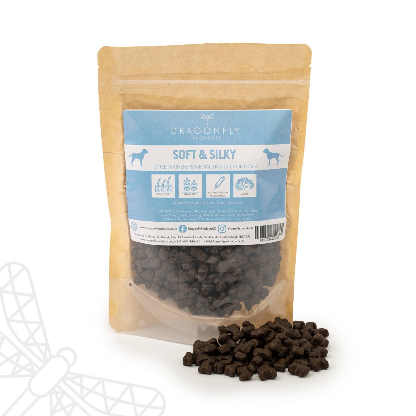 Skin and coat natural treats for dogs