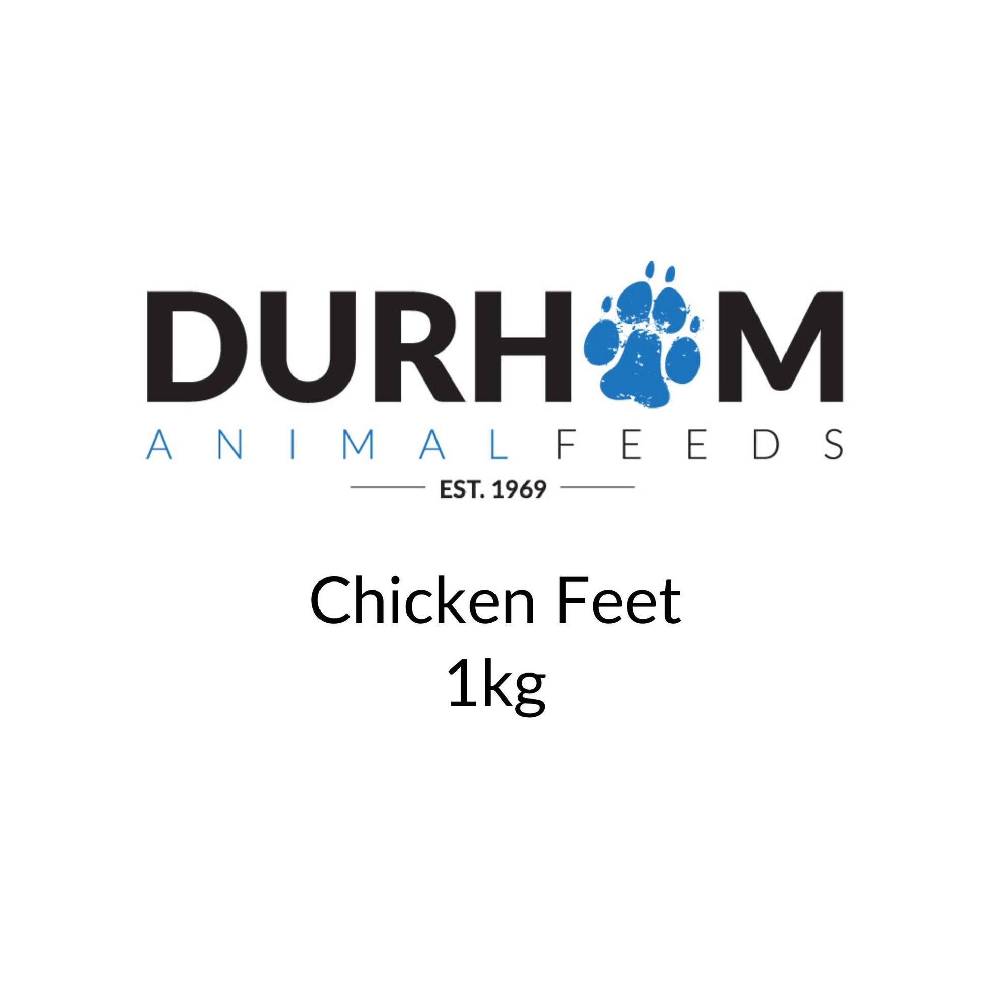 Durham Animal Feeds Frozen Raw Chicken Feet