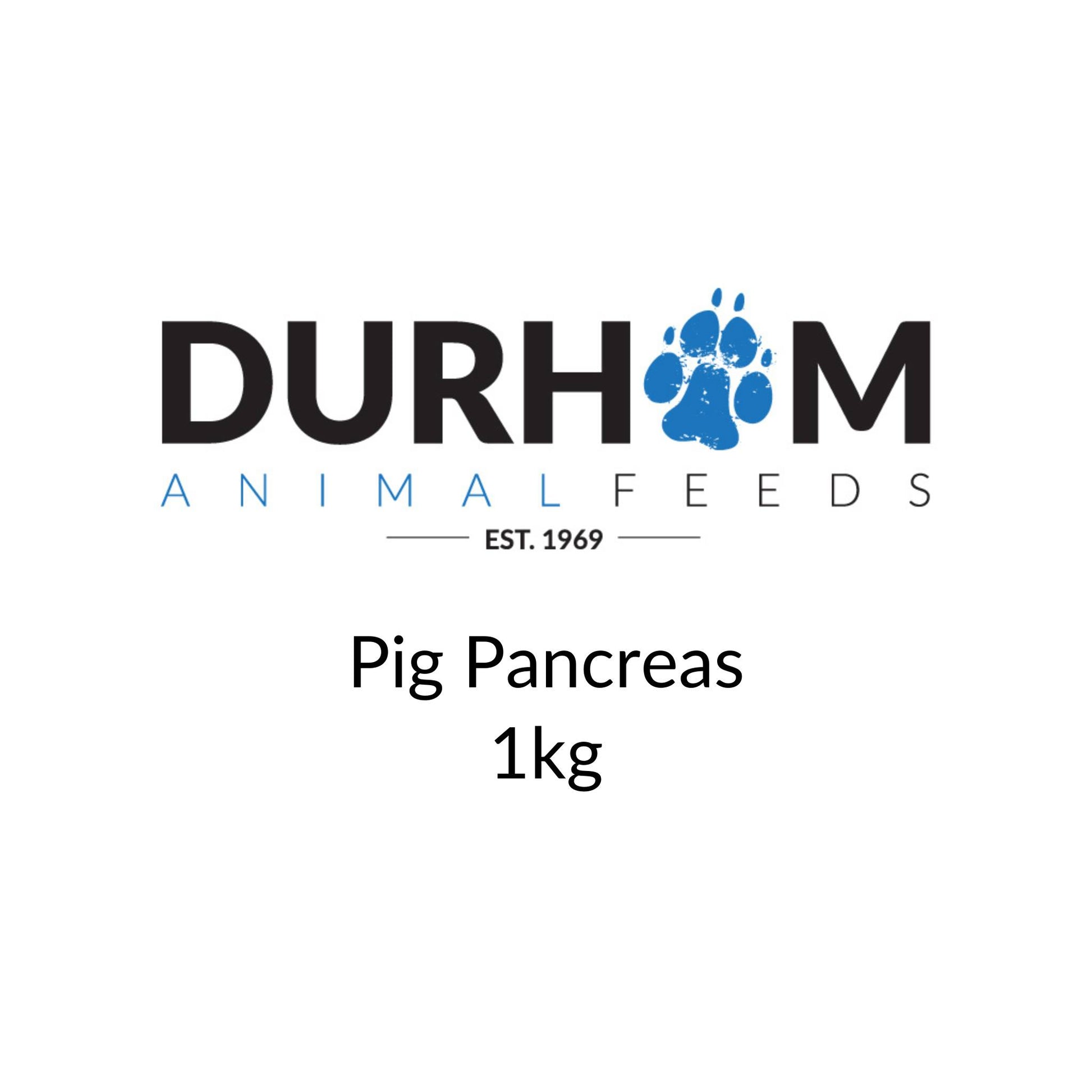 Durham Animal Feeds Frozen Raw Pig Pancreas Chunks