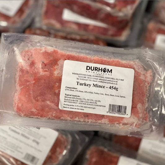 Durham Animal Feeds Turkey Raw Dog Food