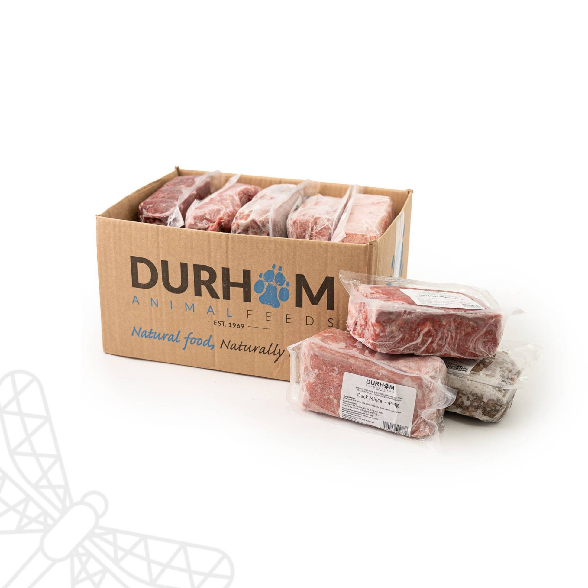 Durham Animal Feeds Variety Box of Raw Dog Food