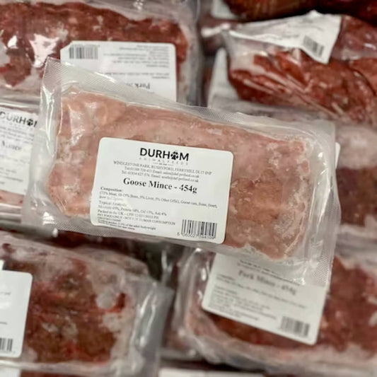 Durham Animal Feeds Goose Mince Raw Dog Food