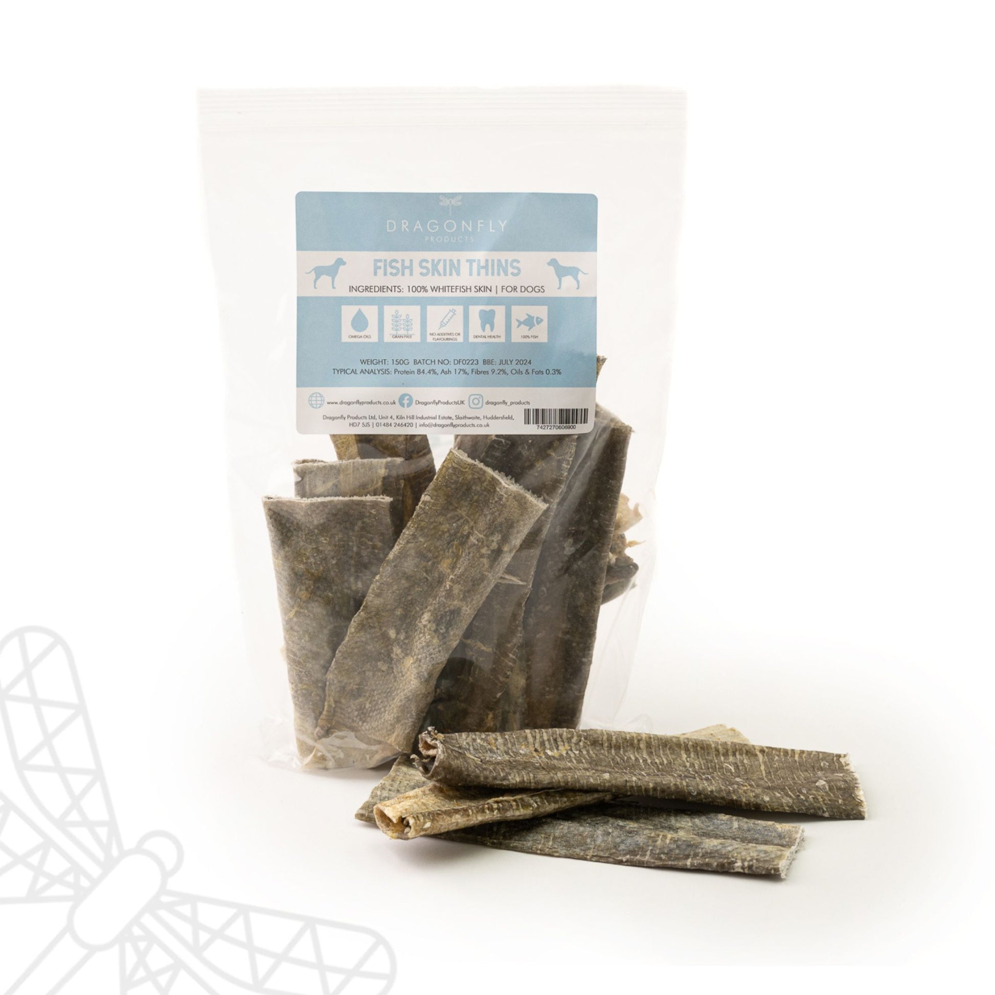 Fish Skin Treats for Dogs