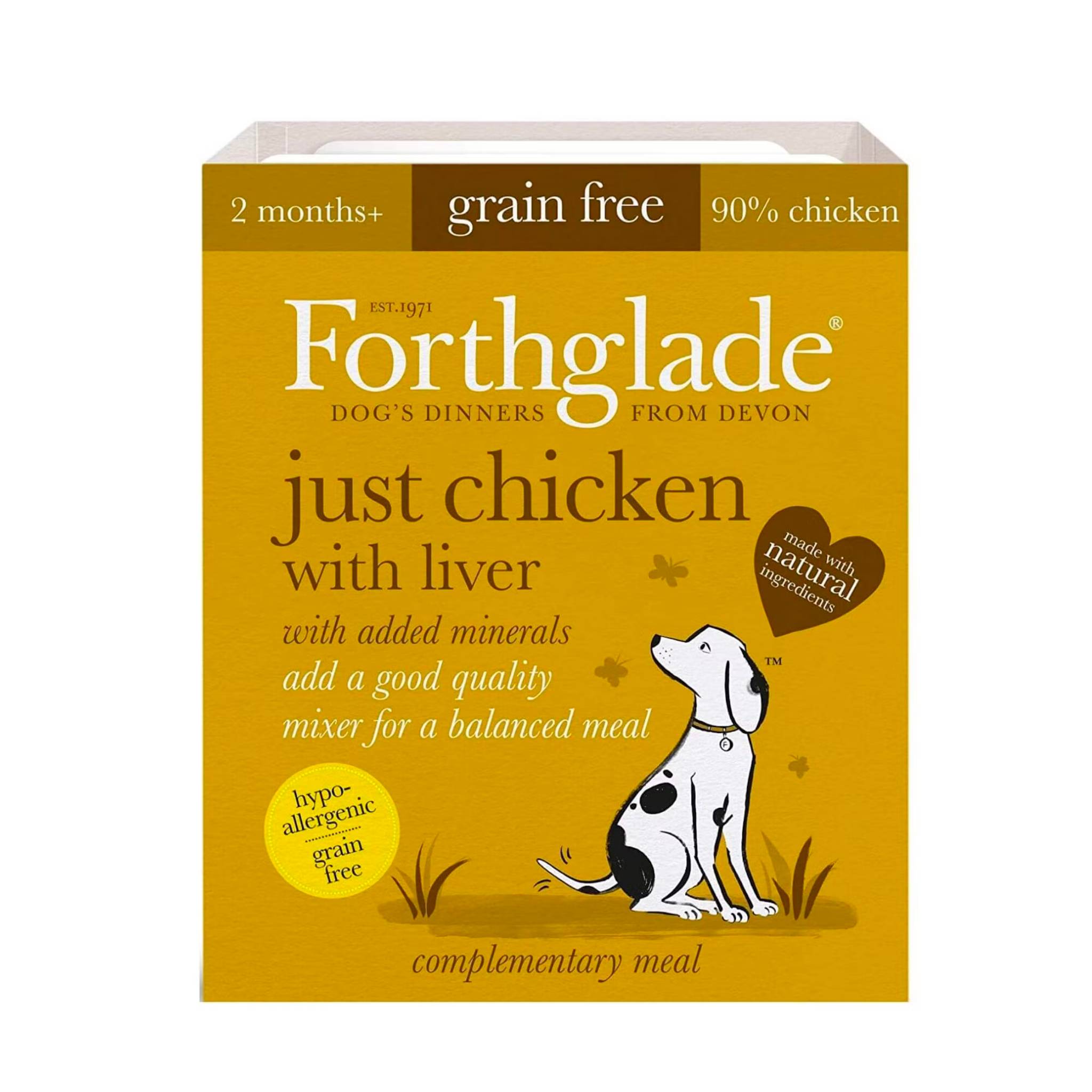 Forthglade salmon clearance dog food