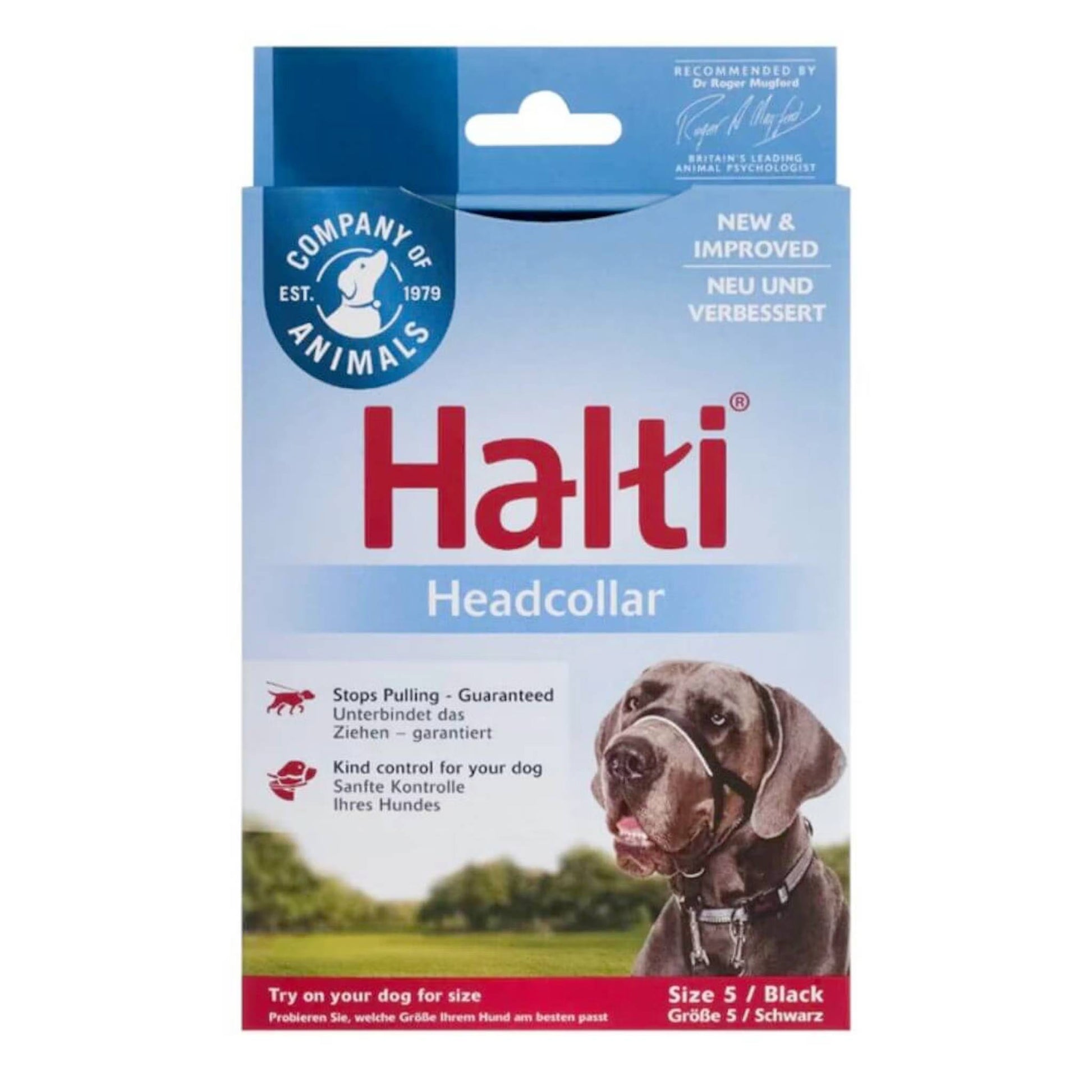 Halti headcollar for dogs size 5
