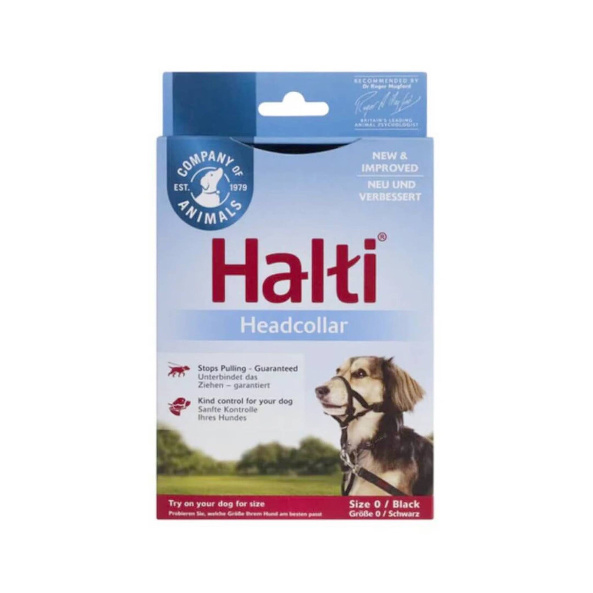 Halti headcollar for dogs size 0